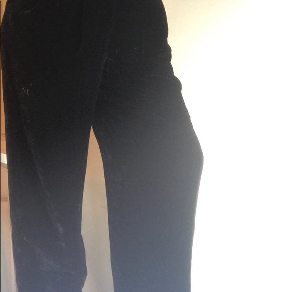 Christian Dior Velvet High Rise Wide Leg Trousers - Picture 5 of 8